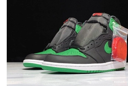 JORDAN - 555088-030 BLACK HIGH PINE RETRO 1 GREEN 1011